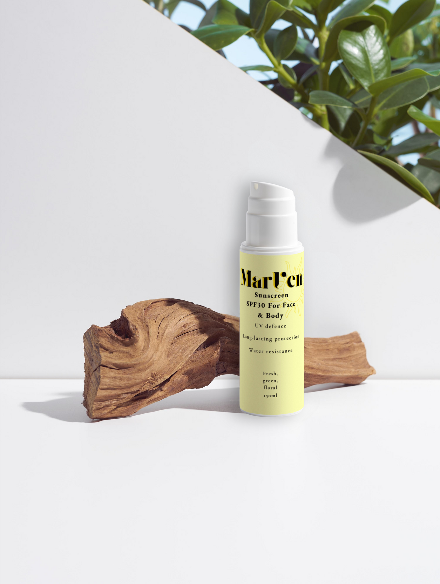 Mineral Sunscreen SPF30 for Face & Body, no tint