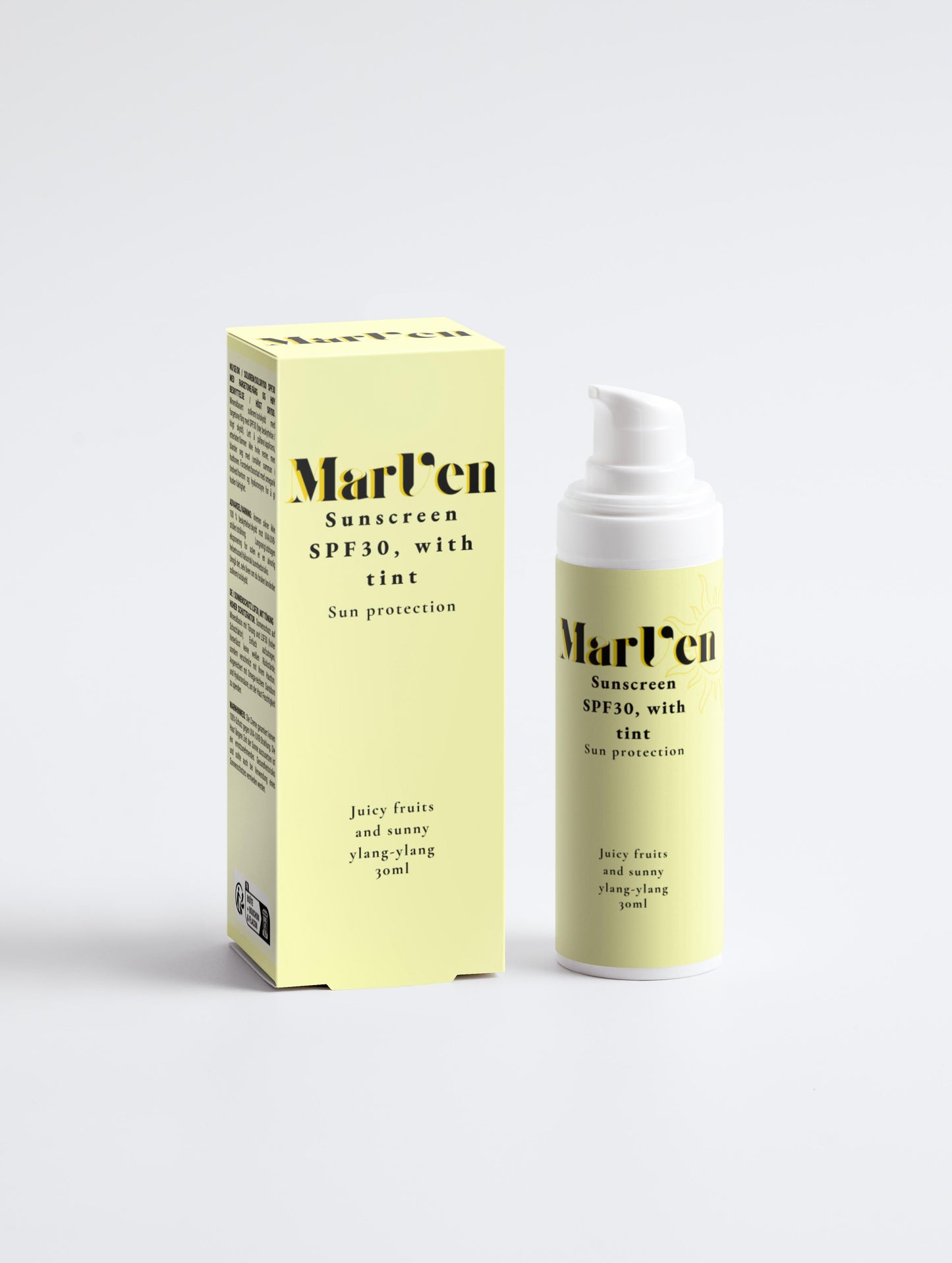 Sunscreen SPF30, with tint