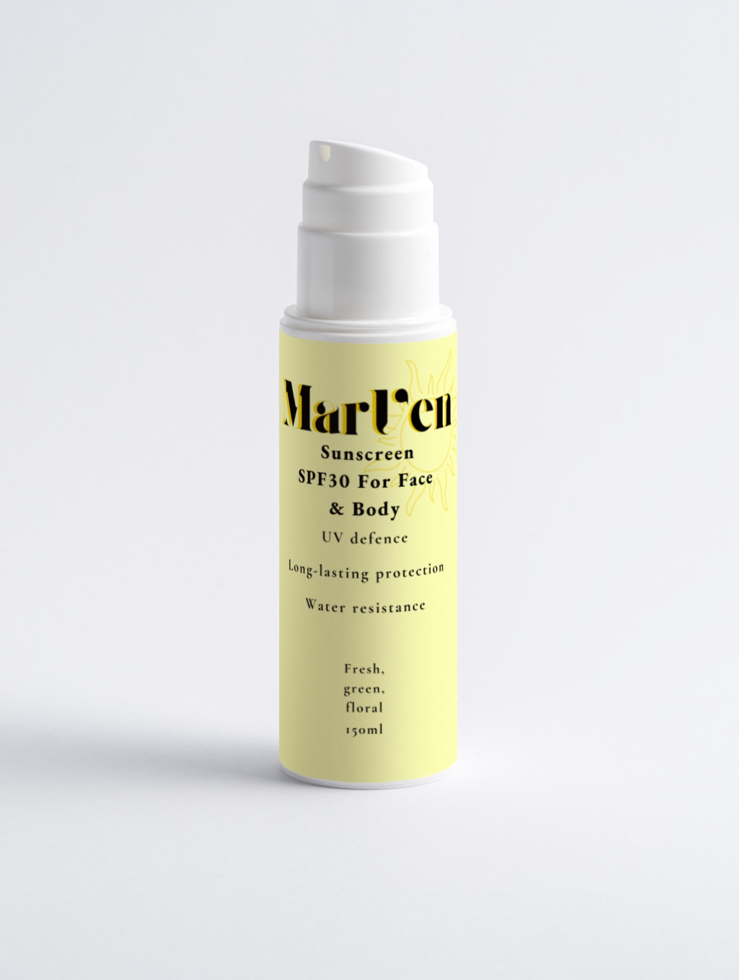Mineral Sunscreen SPF30 for Face & Body, no tint