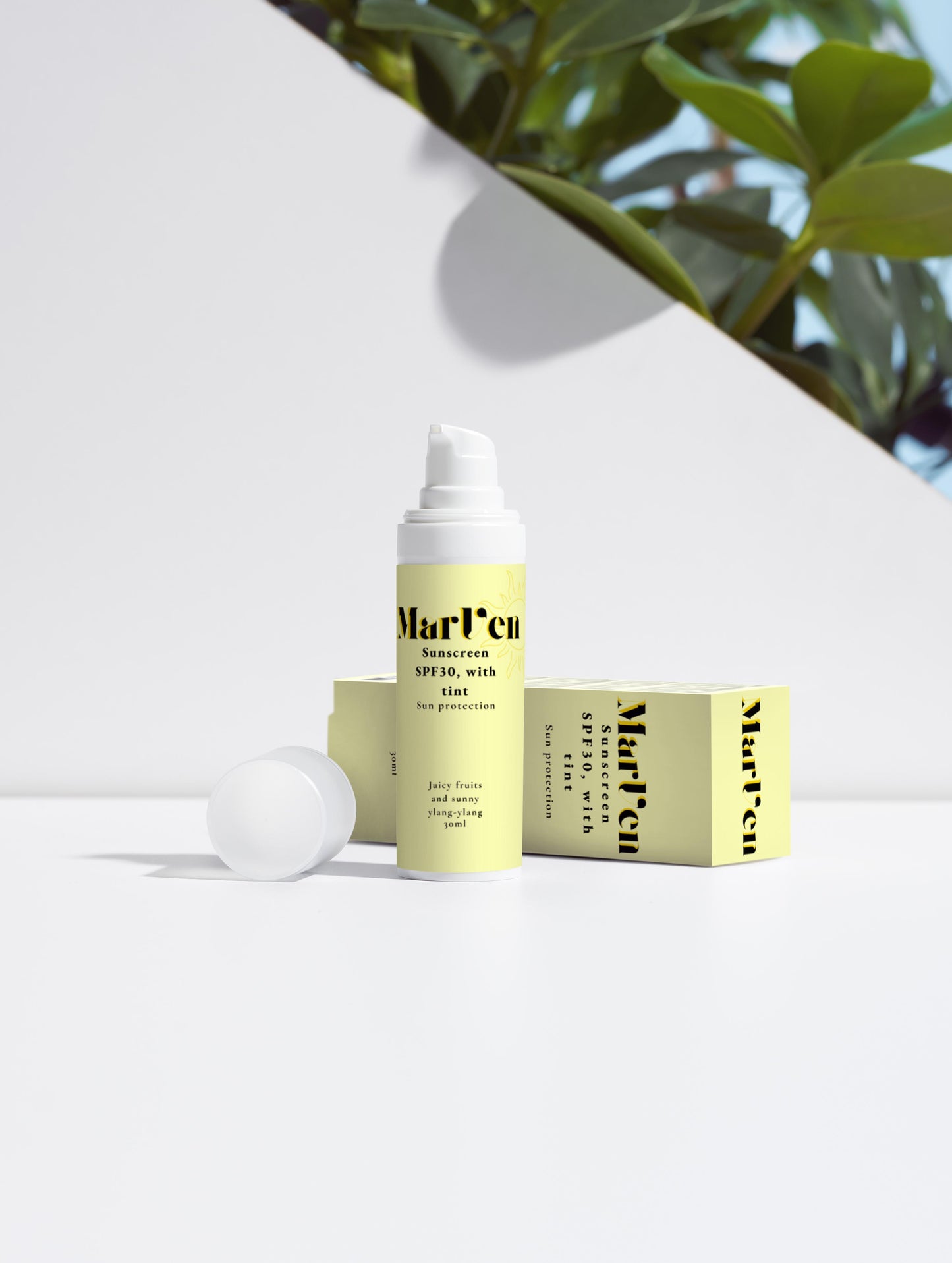 Sunscreen SPF30, with tint