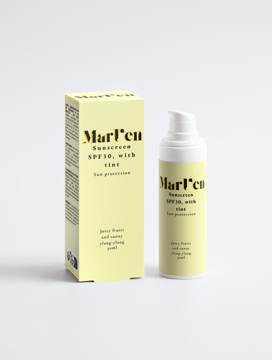 Sunscreen SPF30, with tint